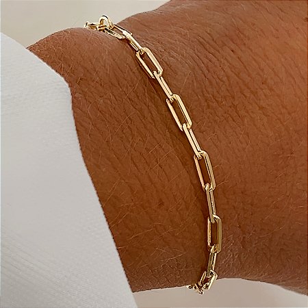 Pulseira Elos Neo Banhada a Ouro 18k