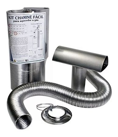 KIT CHAMINÉ PARA AQUECEDOR WESTAFLEX 60 A 100 MM