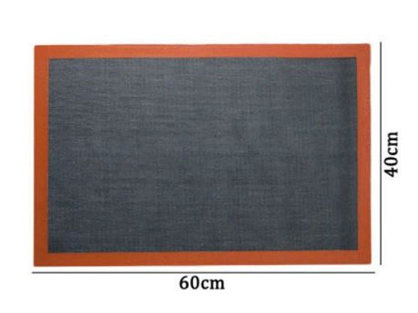 TAPETE DE SILICONE ANTIADERENTE PARA CONFEITARIA 60X40cm