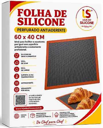 TAPETE DE SILICONE ANTIADERENTE PARA CONFEITARIA 60X40cm