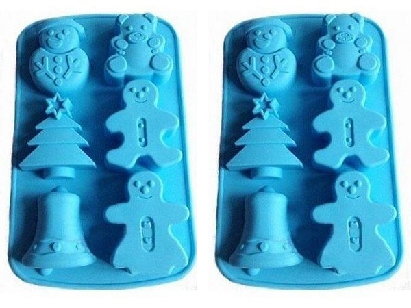 MOLDE DE SILICONE PARA DOCES DE NATAL
