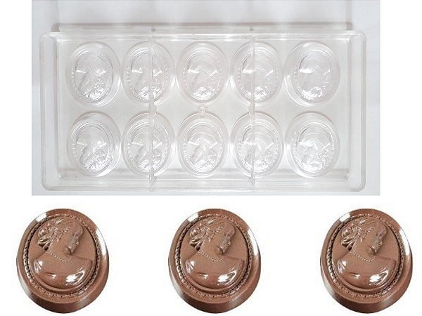 MOLDE POLICARBONATO CAMFEU PARA CHOCOLATE