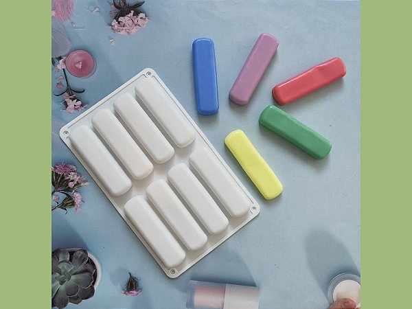 KIT COM 12 MOLDES DE SILICONE PARA CONFEITARIA