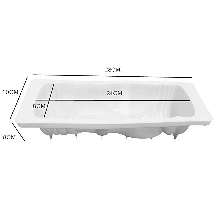 FORMA DE SILICONE NATALINA 3D BÜCHE DE NOEL