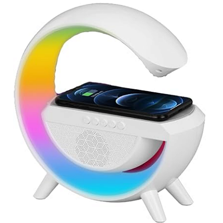 G SPEAKER SMART LUMINÁRIA CAIXA DE SOM E CARREGADOR POR INDUÇÃO