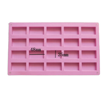 MOLDE DE SILICONE PARA FINANCIER 20 CAVIDADES