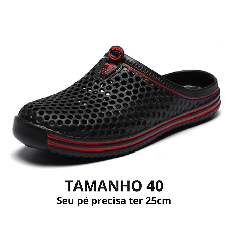 SANDÁLIAS ANTIDERRAPANTE UNISEX MACIAS E CONFORTÁVEIS COR PRETA