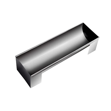 CALHA INOX DESMONTÁVEL PARA SOBREMESAS OU BÜCHE