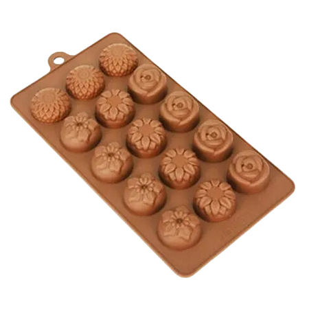 FORMA DE SILICONE PARA BOMBONS DE CHOCOLATE