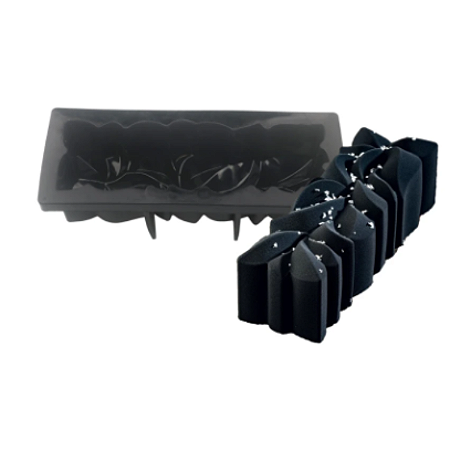 FORMA DE SILICONE 3D PARA BÜCHE DE NOEL