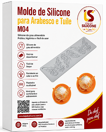 MOLDE DE SILICONE TUÍLE BORBOLETA