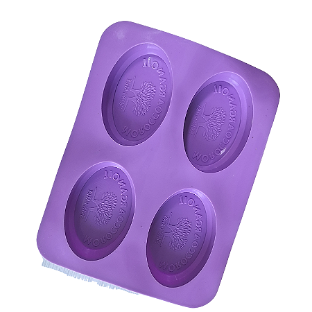 FORMA DE SILICONE PARA ELABORAÇÃO DE SABONETE