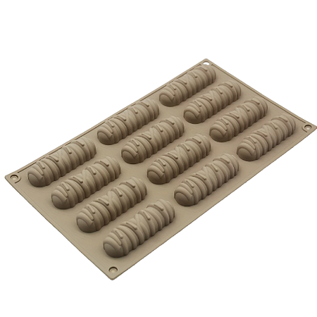 MOLDE DE SILICONE ECLAIR 12 CAVIDADES