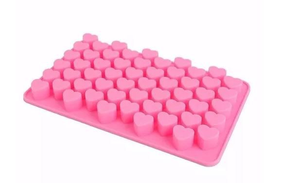 MOLDE DE SILICONE MINI CORAÇÃO PARA CHOCOLATE