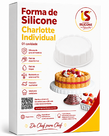 FORMA SILICONE PARA CHARLOTTE