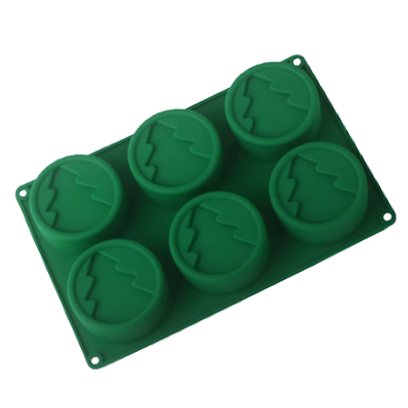 MOLDE E FORMA DE SILICONE NATALINO PARA ENTREMET