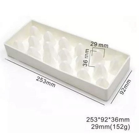 MOLDE E FORMA SILICONE PARA SOBREMESAS (FLOR)
