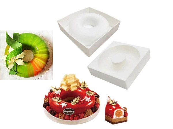 FORMA DE SILICONE BRANCO PARA SAVARIM
