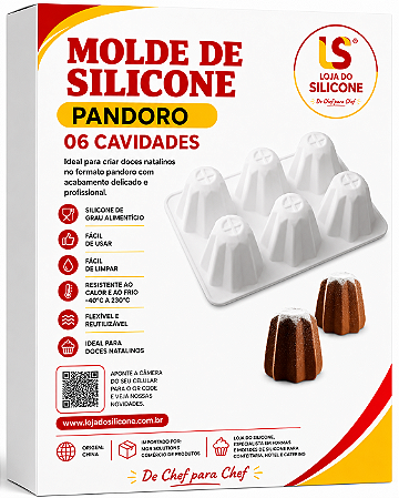 FORMA DE SILICONE PARA PANDORO