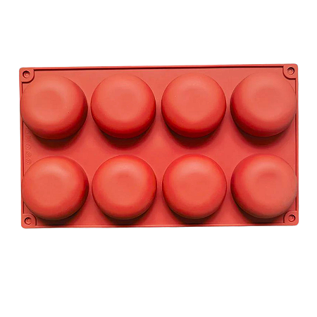 MOLDES DE SILICONE POMPONETE 8 CAVIDADES PARA DOCES