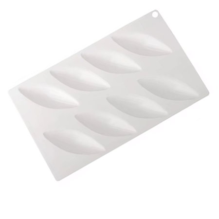 FORMA DE SILICONE CACAU 08 CAVIDADES PARA CHOCOLATE