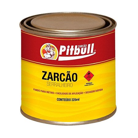 Zarcão Cinza Pitbull 225ml Embalagem com 06 Unidades