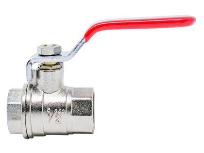 Registro Esfera Tocha 1/2" Zinco Abertura Reduzida Embalagem com 12 Unidades