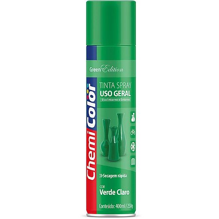 Tinta Spray Chemicolor Uso Geral Verde Claro 400ml 133