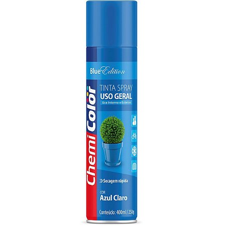 Tinta Spray Chemicolor Uso Geral Azul Claro 400ml 90