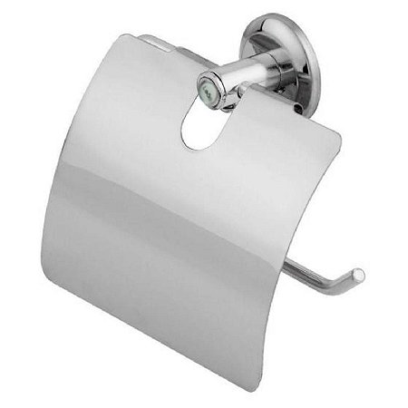 Porta Papel Higiênico Metais Leão com Tampa