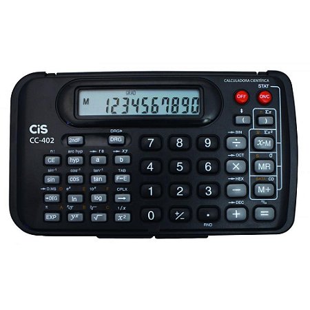 Calculadora CIS Cientifica com Capa 10 Dígitos C-402