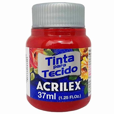 Tinta para Tecido Acrilex 37ml Púrpura 550 com 12 unidades