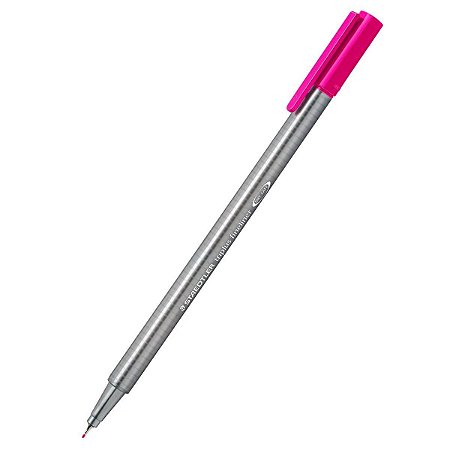 Caneta Hidrográfica Ultra Fina Staedtler 0.3mm Rosa Magenta 10 Unidades