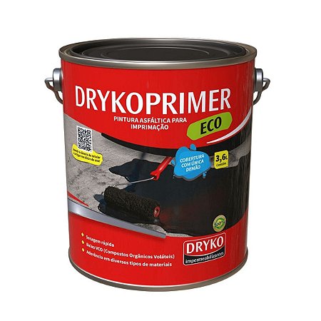 Primer para Manta Drykoprimer Eco Base Solvente 3,6 Litros