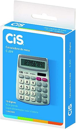 Calculadora de Mesa Cis C-204