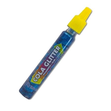 Cola Glitter Acrilex 15g - Azul 204 12 unidades
