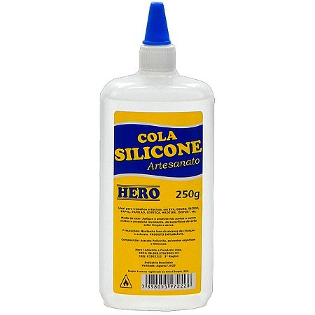 Cola Silicone Hero para Artesanato 250g