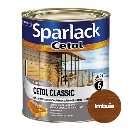 Verniz Sparlack Cetol Classic Brilhante Imbuia 900ml