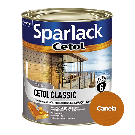 Verniz Sparlack Cetol Classic Brilhante Canela 900ml
