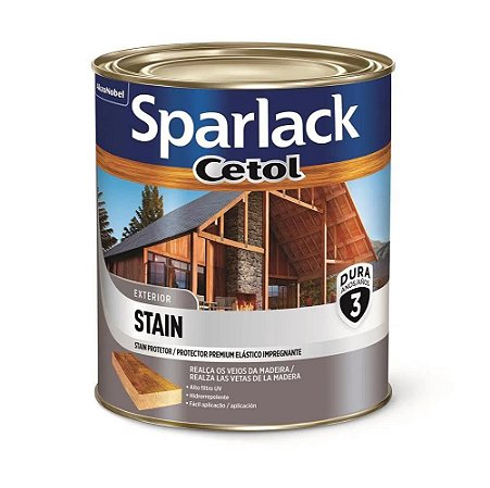 Verniz Sparlack Cetol Stain Acetinado Natural 900ml