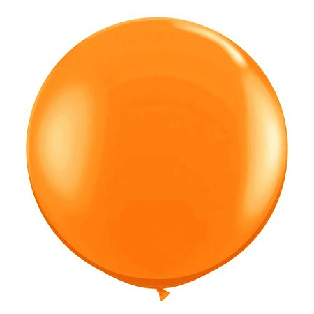 Big Balão Art-Latex Bexigão Laranja N°250 Liso