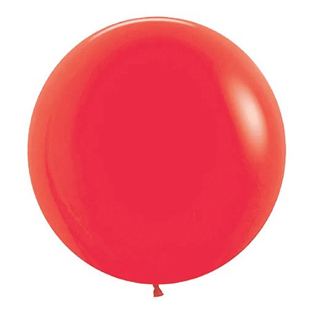Big Balão Art-Latex Bexigão Vermelho N°250 Liso