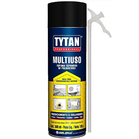 Espuma Expansiva Multiuso Tytan 300ml / 180g