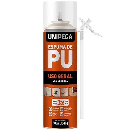 Espuma Expansiva Unipega 500ml / 340g