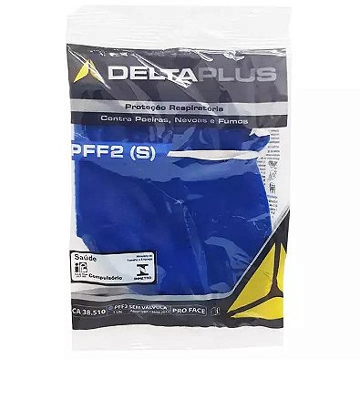 Máscara Filtradora DeltaPlus S/ Válvula 160x120x10mm