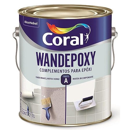 Catalisador Fundo Coral WandePoxy 2,7L Branco