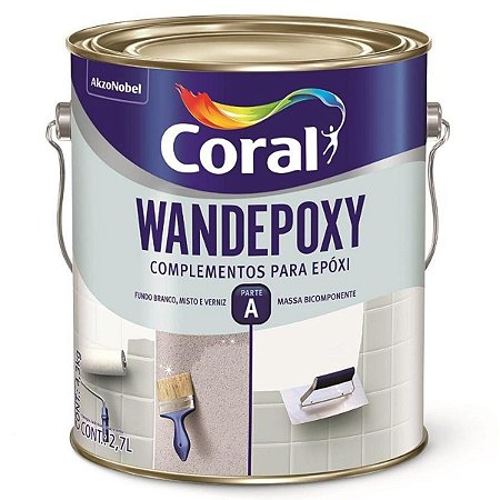 Catalisador Fundo Misto Coral WandePoxy 2,7L Misto