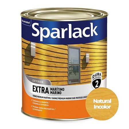 Verniz Sparlack Extra Marítimo Brilhante Base de Solvente 900ml