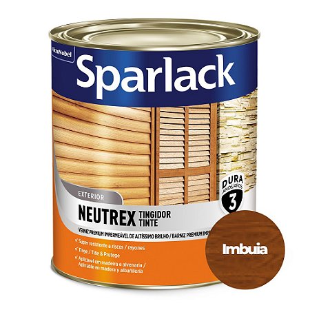 Verniz Sparlack Neutrex Brilhante Imbuía 900ml