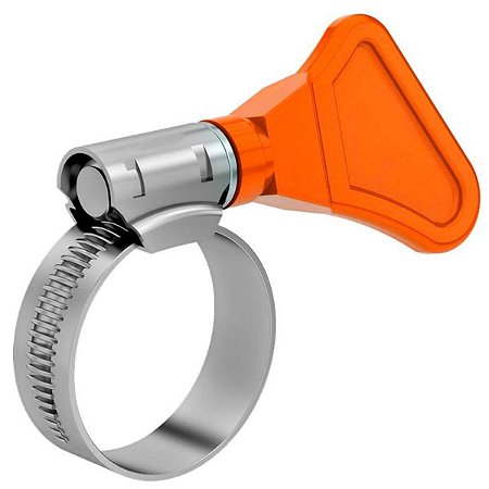 Abracadeira S/ Fim Aco Inox Tocha C/ Borboleta 9mm 10x16 C/ 50 Unidades